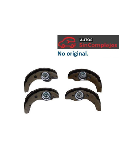 ZAPATAS DE FRENOS TRASERAS AIXAM 2016/2020. 641BF031. NO ORIGINAL