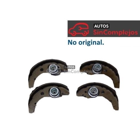 ZAPATAS TRASERAS DE FRENO AIXAM 2016