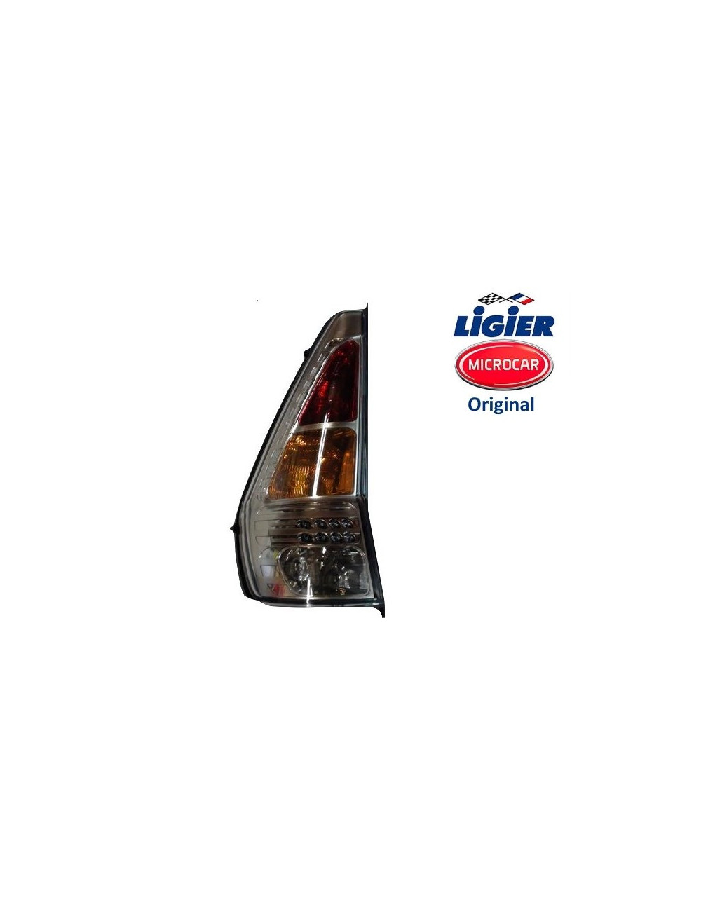 PILOTO TRASERO IZQUIERDO MICROCAR M.GO1 / M.GO2. 1005533 PILOTO TRASERO IZQUIERDO MICROCAR M.GO1 / M.GO2. 1005533