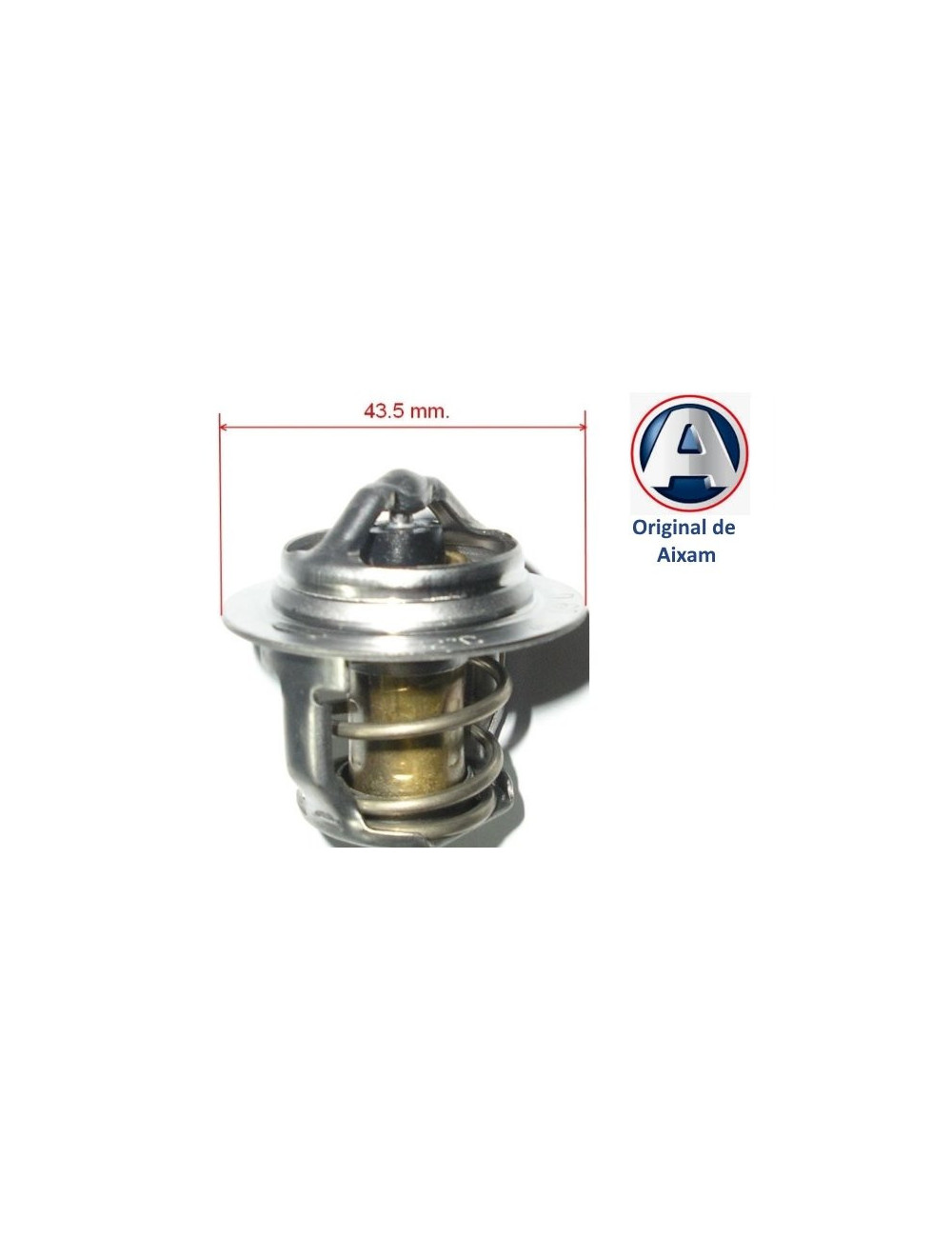 43. 5 mm. TERMOSTATO ORIGINAL KUBOTA Z402 43. 5 mm. TERMOSTATO ORIGINAL KUBOTA Z402