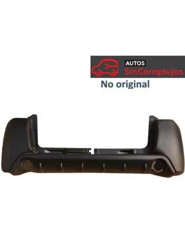 PARAGOLPES O DEFENSA TRASERA EN PLÁSTICO ABS