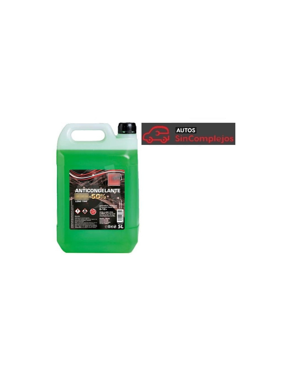 ANTICONGELANTE VERDE 50% ANTICONGELANTE VERDE 50%
