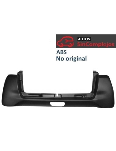 PARAGOLPES O DEFENSA TRASERA EN PLÁSTICO ABS