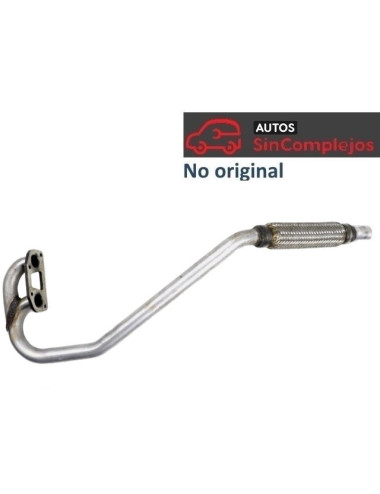COLECTOR DE ESCAPE + FLEXIBLE. NO ORIGINAL. AIXAM