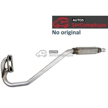 COLECTOR DE ESCAPE + FLEXIBLE. NO ORIGINAL. AIXAM