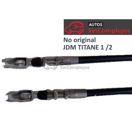 SC337 CABLE FRENO MANO TITANE 1 / 2
