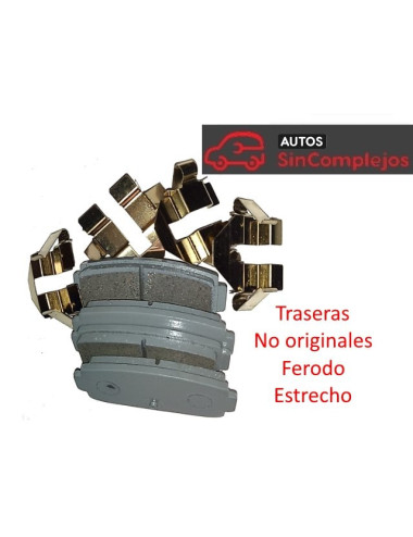 SC152 PASTILLAS DE FRENOS TRASERAS LIGIER / MICROCAR. 1403882