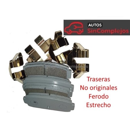 SC152 PASTILLAS DE FRENOS TRASERAS LIGIER / MICROCAR. 1403882