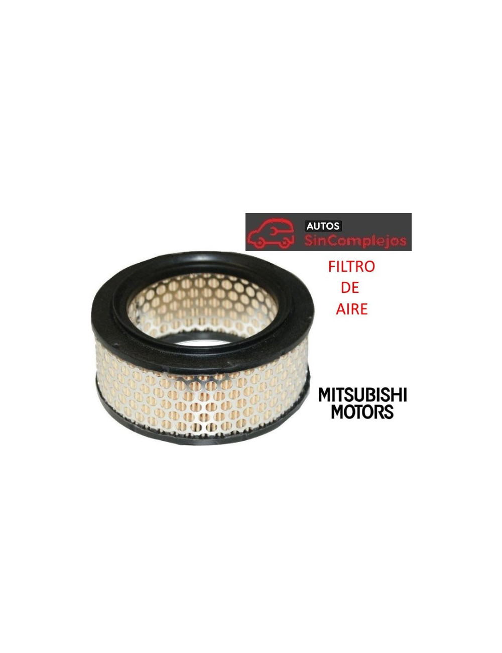 FILTRO AIRE MOTOR MITSUBISHI. F0098000007 FILTRO AIRE MOTOR MITSUBISHI. F0098000007