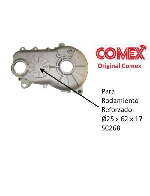 TAPA IZQUIERDA REFORZADO DE CAJA CAMBIO COMEX .ORIGINAL