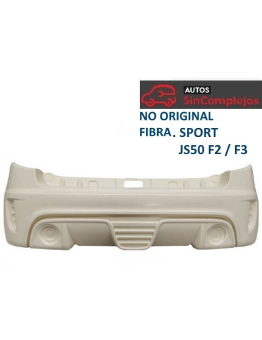 PARAGOLPES CON SPOILER TRASERO EN FIBRA LIGIER JS50 F2 / F3 SPORT