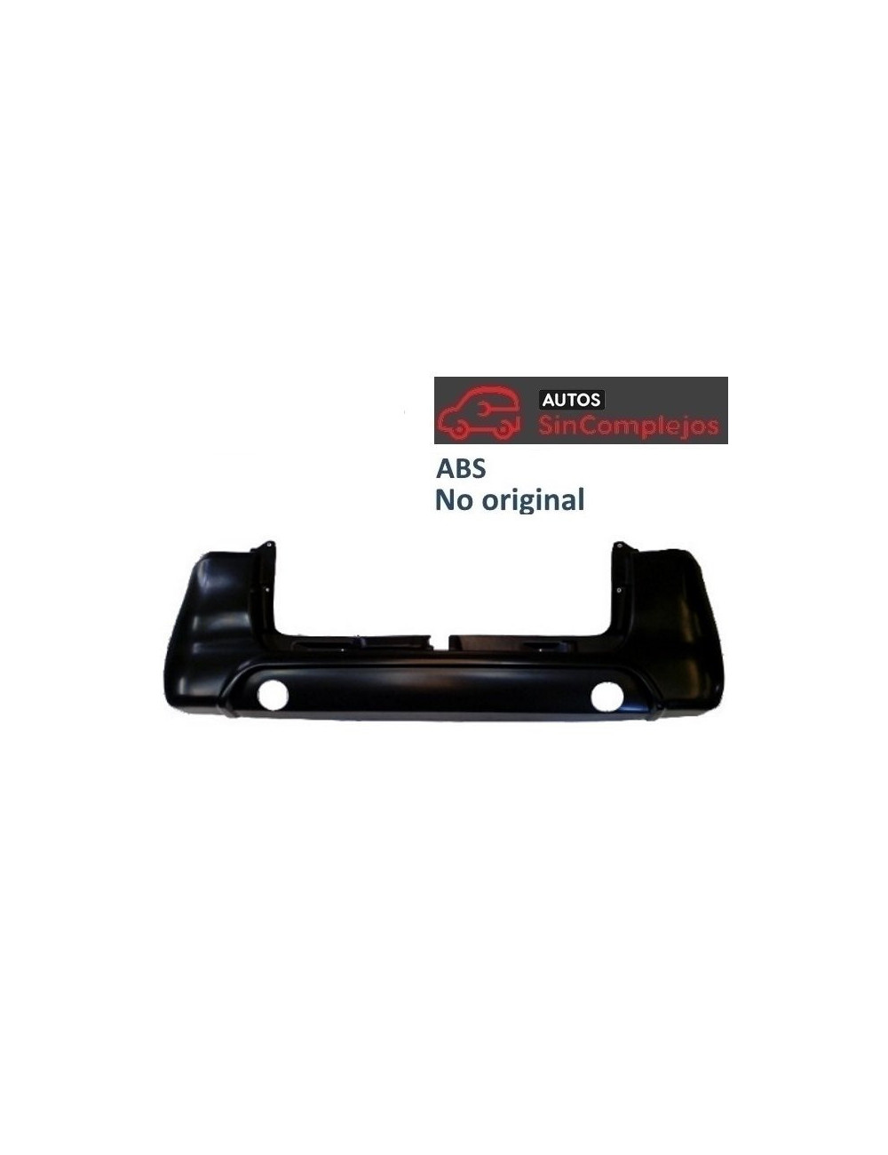 PARAGOLPES TRASERO EN ABS. 7BC029. NO ORIGINAL
