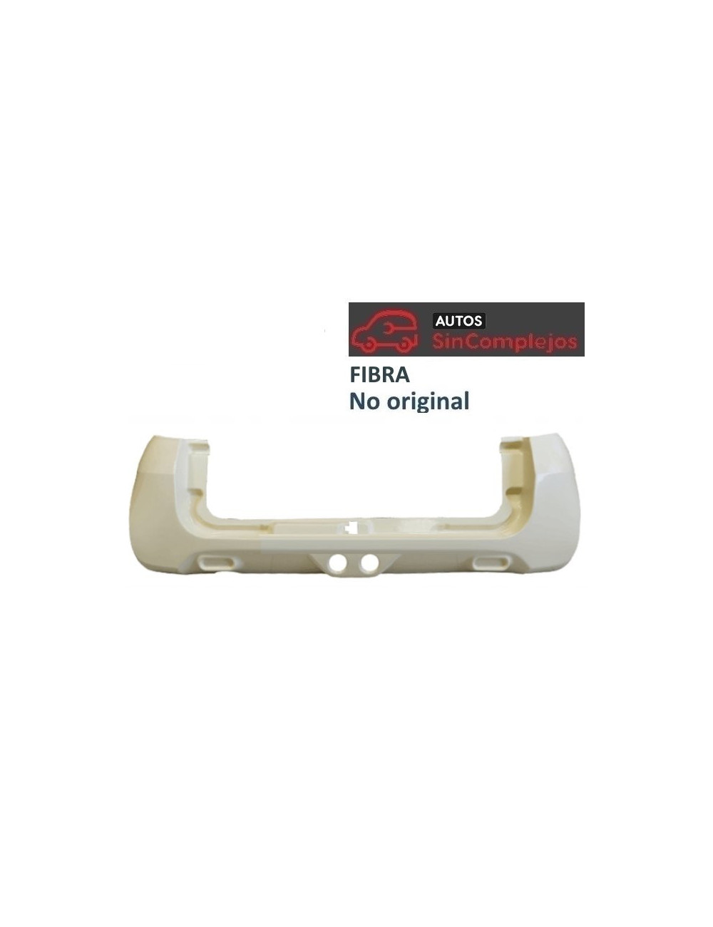 PARAGOLPES TRASERO EN FIBRA MINAUTO 2016 PARAGOLPES TRASERO EN FIBRA MINAUTO 2016