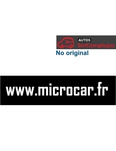 ADHESIVO PEGATINA WWW.MICROCAR.FR. NO ORIGINAL.1404661
