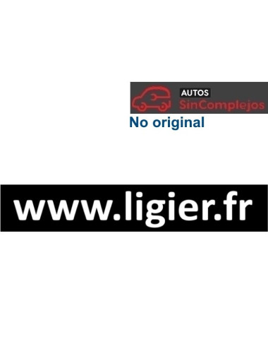ADHESIVO PEGATINA PARAGOLPES DELANTERO LIGIER IXO