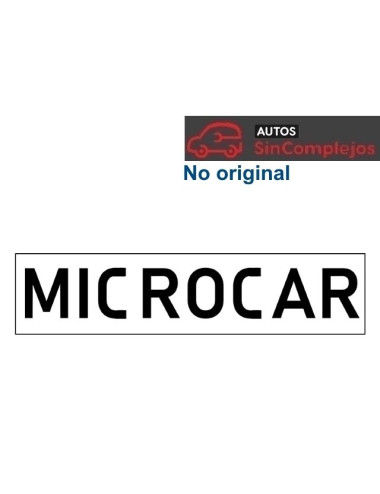 ADHESIVO PEGATINA PARAGOLPES MICROCAR