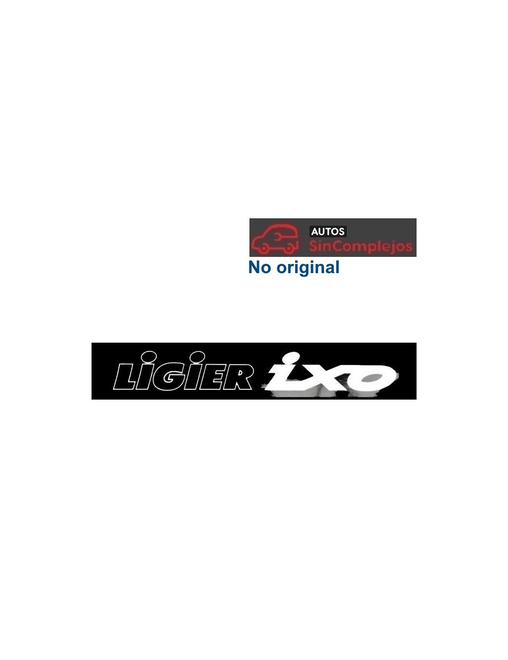 ADHESIVO PEGATINA PARAGOLPES DELANTERO LIGIER IXO ADHESIVO PEGATINA PARAGOLPES DELANTERO LIGIER IXO