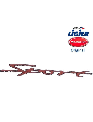 LOGO "SPORT" ORIGINAL. LIGIER JS50 F2 F3