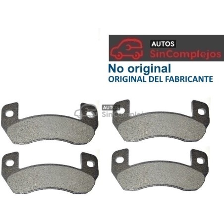 PASTILLAS DE FRENOS TRASERAS LIGIER. 0182043. NO ORIGINAL.