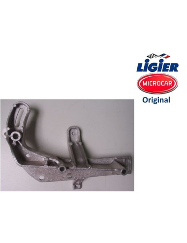 SOPORTE MOTOR Y ALTERNADOR MICROCAR / LIGIER. ORIGINAL.