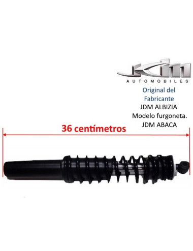 AMORTIGUADOR DELANTERO ALBIZIA / ABACA