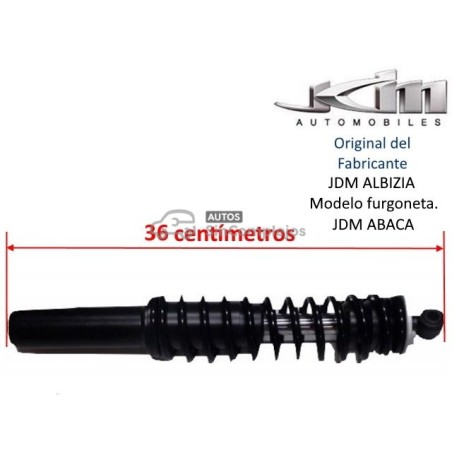 AMORTIGUADOR DELANTERO ALBIZIA / ABACA