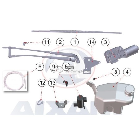 LIMPIAPARABRISAS DELANTERO