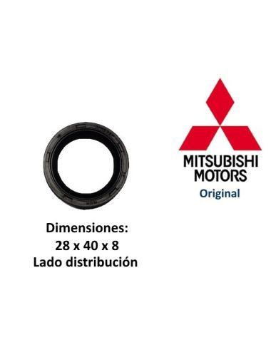 RETEN CIGÜEÑAL LADO DISTRIBUCIÓN MITSUBISHI L2E. ORIGINAL