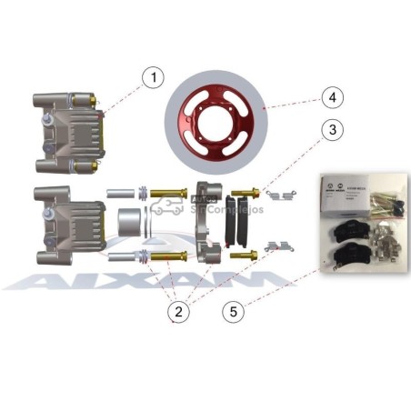 DESPIECE FRENOS AIXAM 2016/2020 