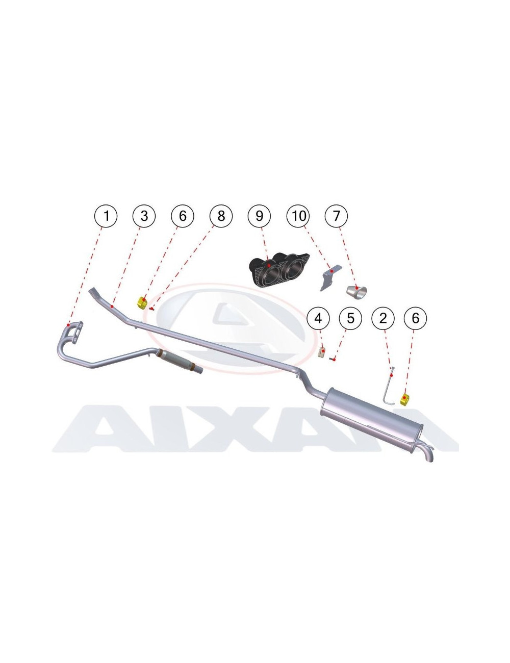 DESPIECE ESCAPE AIXAM 2016 / 2020 DESPIECE ESCAPE AIXAM 2016 / 2020