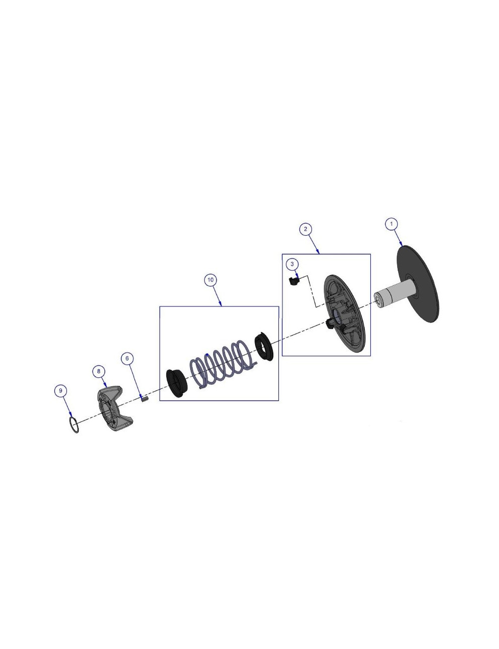DESPIECE VARIADOR DE CAJA CAMBIO AIXAM S9526 DESPIECE VARIADOR DE CAJA CAMBIO AIXAM S9526