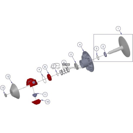 DESPIECE VARIADOR DE MOTOR AIXAM 2016 / 2020