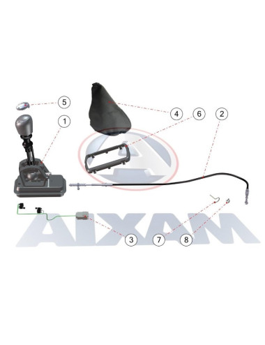DESPIECE CAJA CAMBIO CITY AIXAM 2020