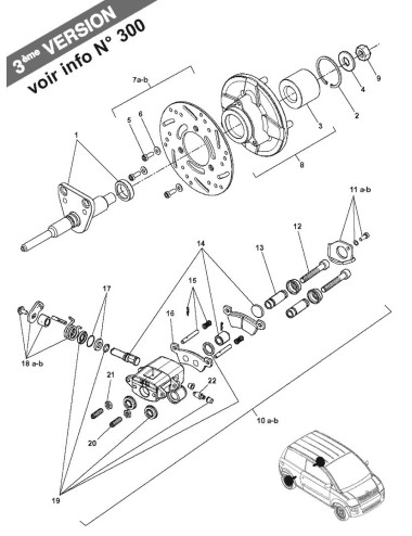 PINZA TRASERA