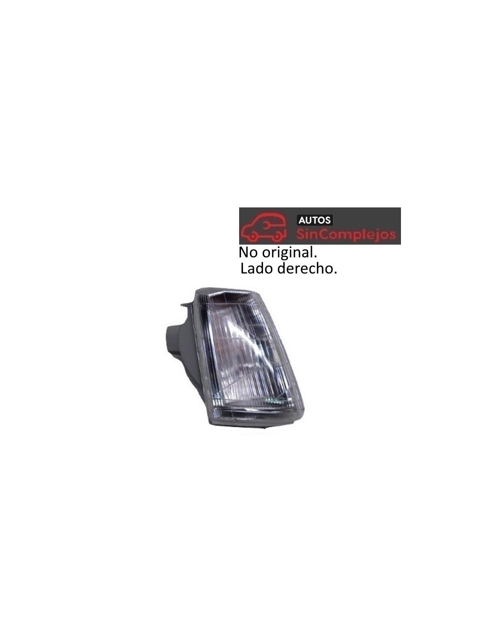 INTERMITENTE DELANTERO DERECHO BLANCO AIXAM A400/A500/A540/A550 INTERMITENTE DELANTERO DERECHO BLANCO AIXAM A400/A500/A540/A550