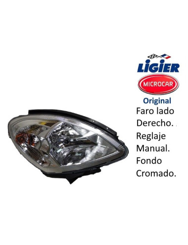 FARO DERECHO IXO / JS50 L F1. ORIGINAL. 0061118