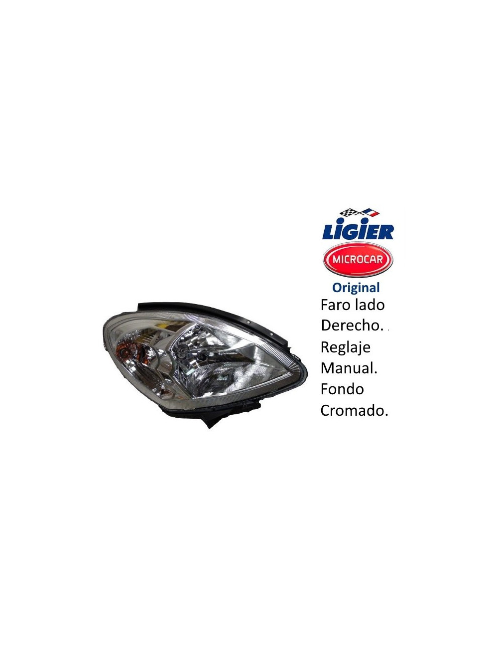 FARO DERECHO IXO / JS50 L F1. ORIGINAL. 0061118 FARO DERECHO IXO / JS50 L F1. ORIGINAL. 0061118