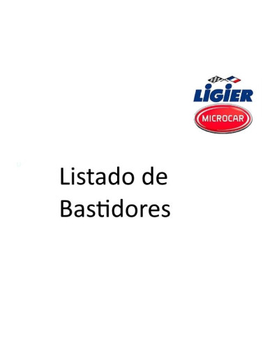 LISTADO BASTIDORES LIGIER / MICROCAR
