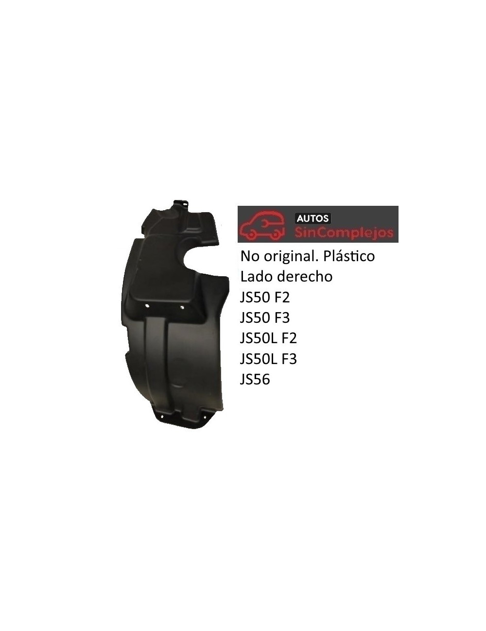PASORUEDA DELANTERO DERECHO ABS LIGIER JS56. NO ORGINAL
