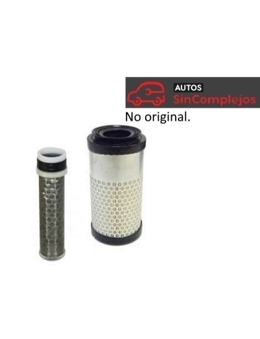 FILTRO DE AIRE COMPLETO KUBOTA Z482/ Z600. NO ORIGINAL. 6C06099410 + 3272158242