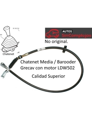 CABLE INVERSOR BAROODER / SPEEDINO / EKE. CALIDAD SUPERIOR