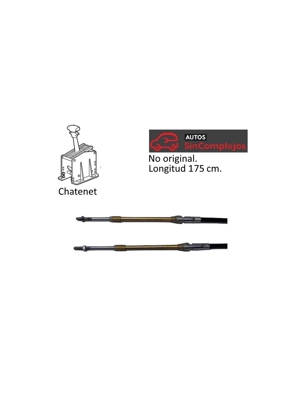 CABLE INVERSOR MICROCAR / CHATENET CABLE INVERSOR MICROCAR / CHATENET