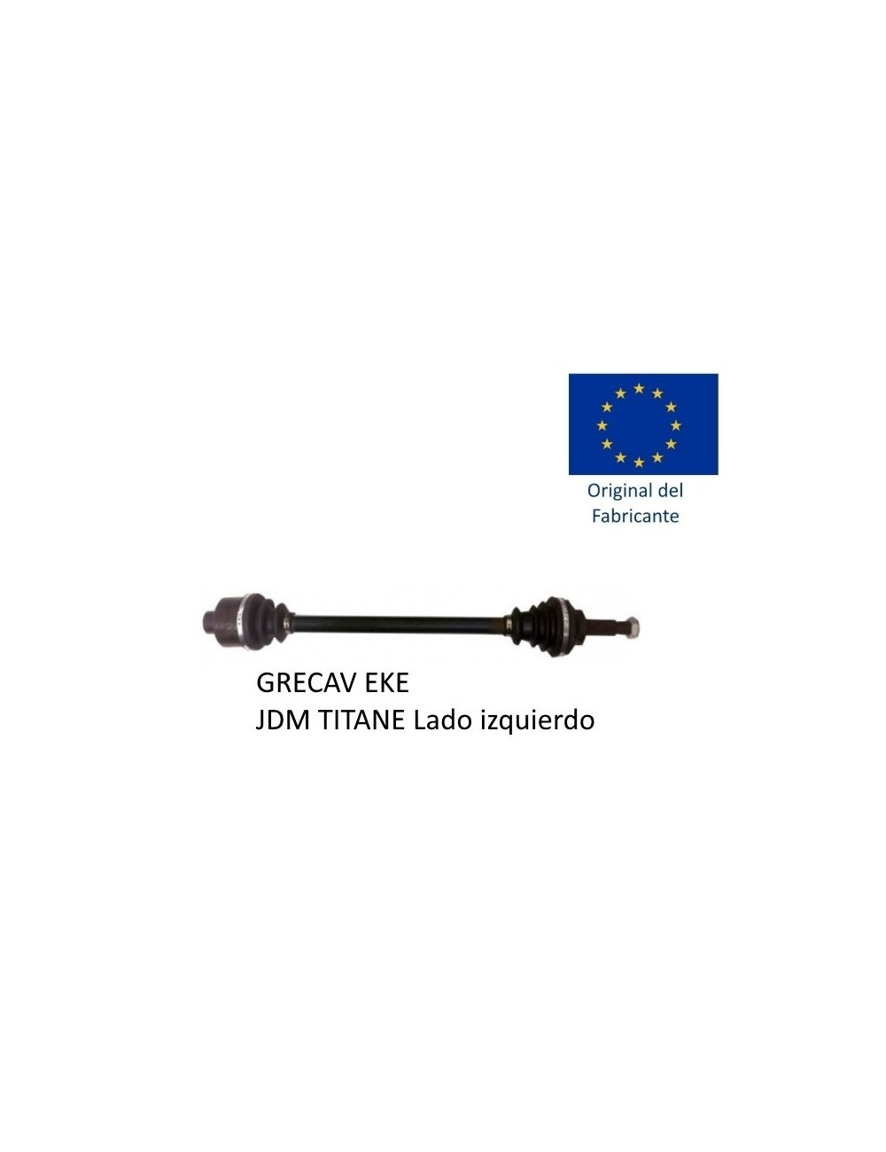 TRANSMISIÓN GRECAV EKE / JDM TITANE IZQUIERDA