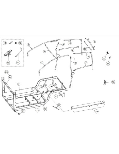 DESPIECE PLATAFORMA JDM ROXSY