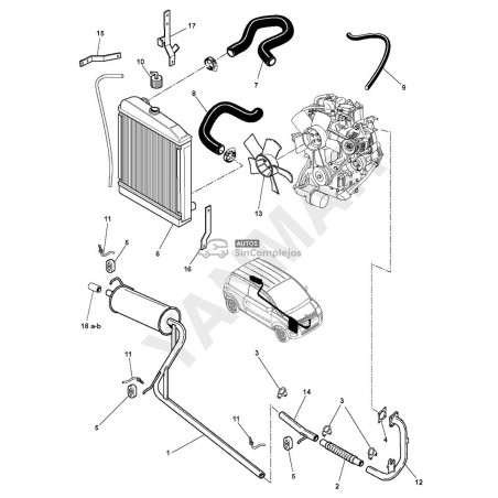 DESPIECE ESCAPE MICROCAR MC LOMBARDINI