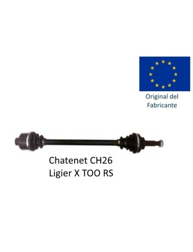 TRANSMISIÓN CH26 /   X TOO RS