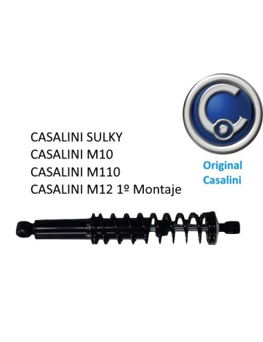 AMORTIGUADOR TRASERO CASALINI SULKY/M10/M12. F2107000032 . ORIGINAL