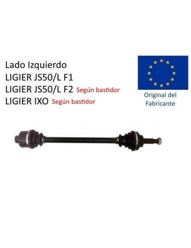 TRANSMISIÓN IZQUIERDA