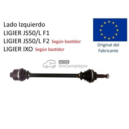 TRANSMISIÓN IZQUIERDA