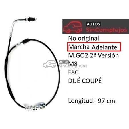CABLE INVERSOR LIGIER / MICROCAR . MARCHA ADELANTE. 1400650.
